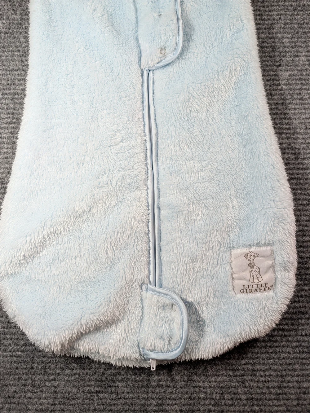 NWT Little Giraffe Chinelle Dream Sack 0-6 Months Baby Blue Luxury Ultra Soft